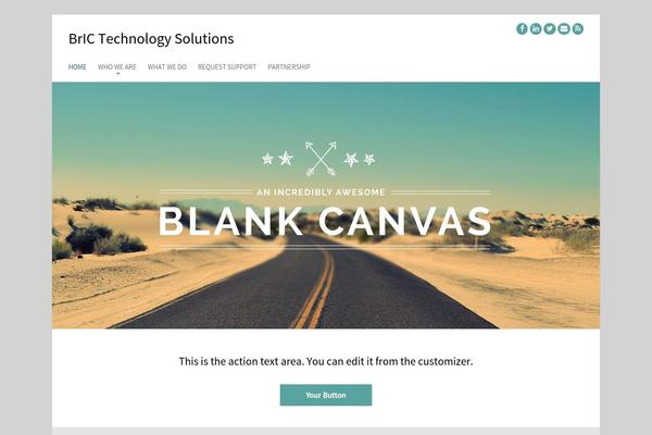 brictech.net site used Simple Business WP