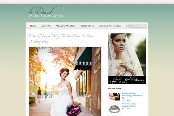 Bloggie theme site design template sample