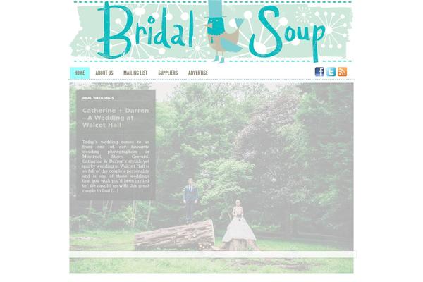 Editorial theme site design template sample