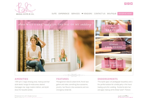 bridalsuitecharlotte.com site used Ubs