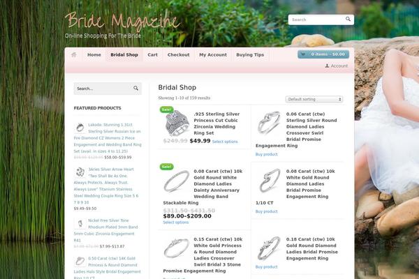 Woostore theme site design template sample