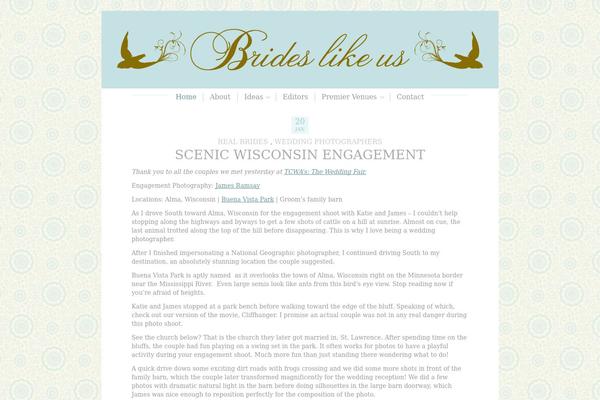 brideslikeus.com site used Blissful_blog