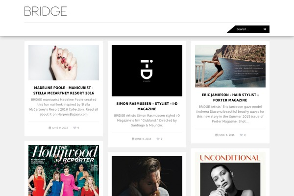Wpex Fashionista theme site design template sample