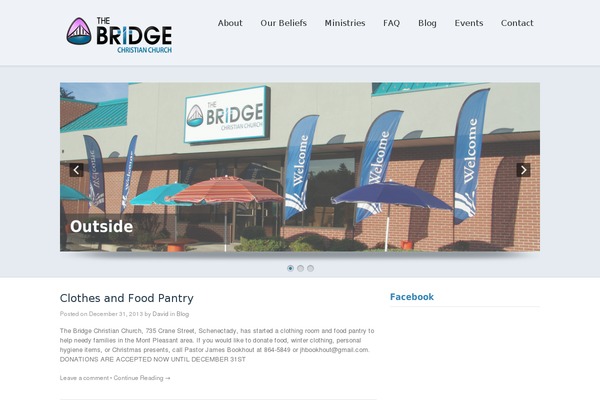 Simplicity theme site design template sample
