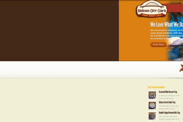 MyCuisine theme site design template sample