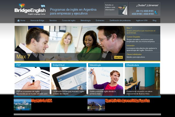 bridgeenglish.com.ar site used Divi-child-theme-bridge
