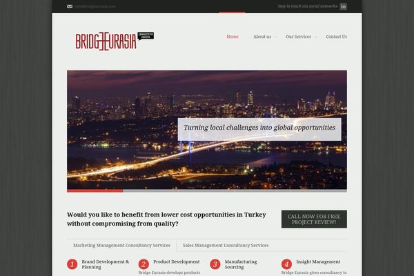 bridgeeurasia.com site used Lucent