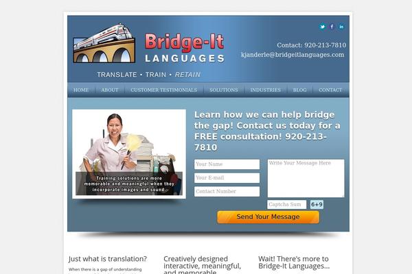 Local Business theme site design template sample