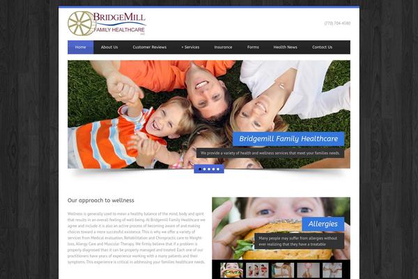 Blue Diamond v1.05 theme site design template sample