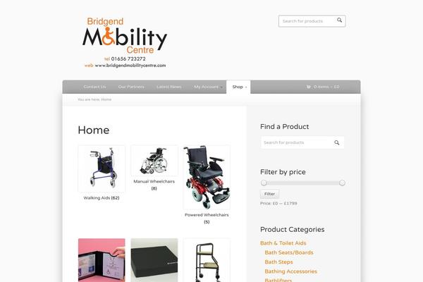 Wootique theme site design template sample