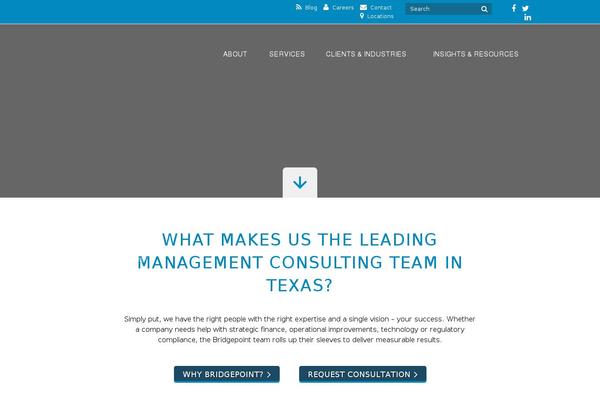 bridgepointconsulting.com site used Bridgepoint