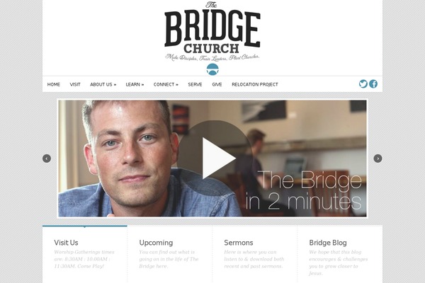 Site using Church Pack plugin