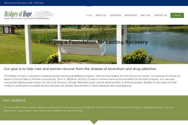 bridgesofhope.org site used Avada