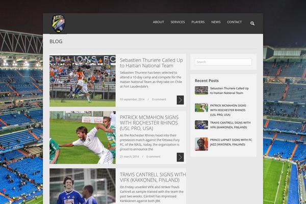 bridgessportsmanagement.com site used Maxon
