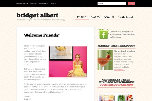 Bueno theme site design template sample
