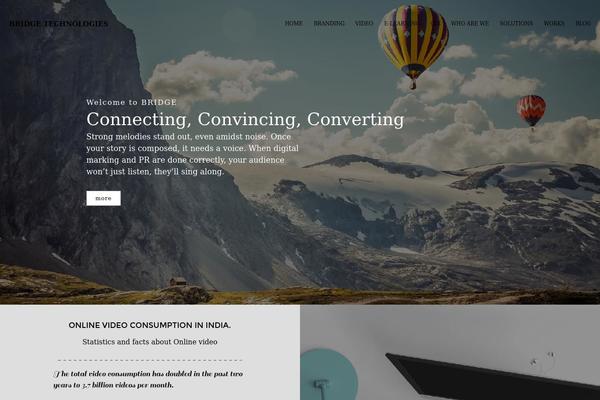 Videotouch theme site design template sample