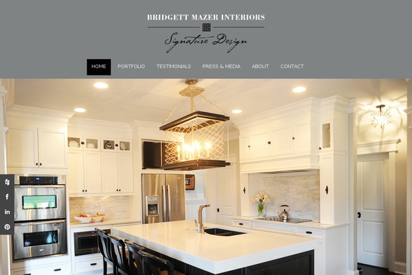 Lucidpress theme site design template sample