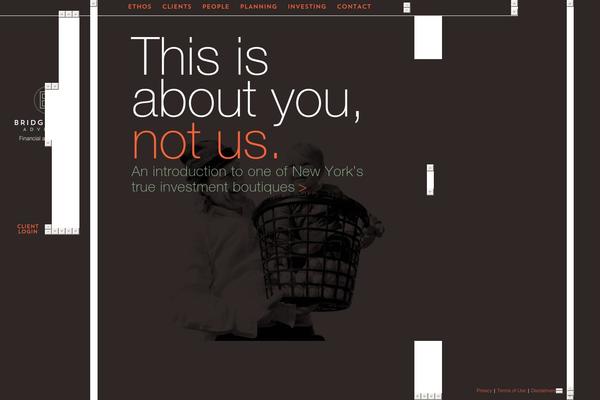 BlankSlate theme site design template sample