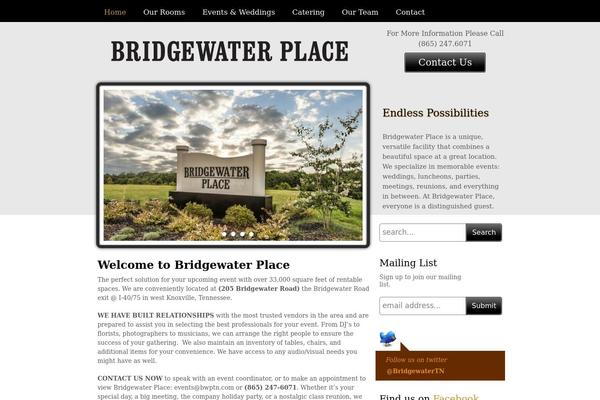 Evergreen theme site design template sample