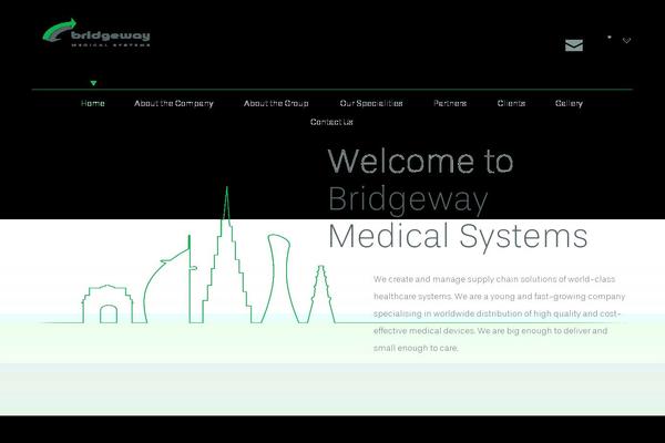 Bridgeway theme site design template sample