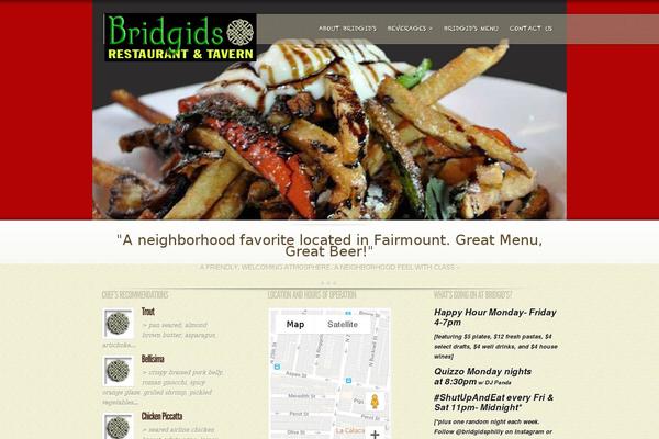 MyCuisine theme site design template sample
