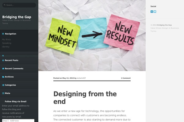 Medium theme site design template sample