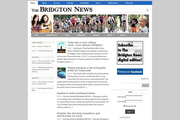Mimbo theme site design template sample