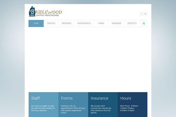 MediCure theme site design template sample