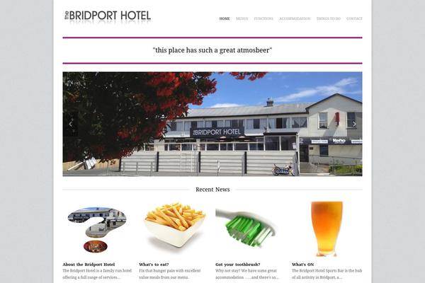 Adapt theme site design template sample
