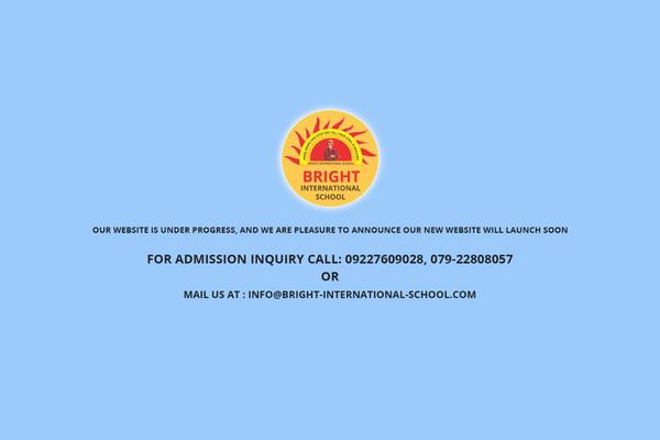 Bright theme site design template sample