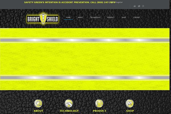 Circles theme site design template sample