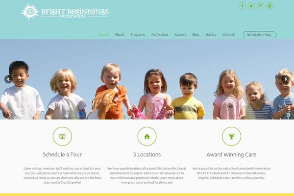 Cake theme site design template sample