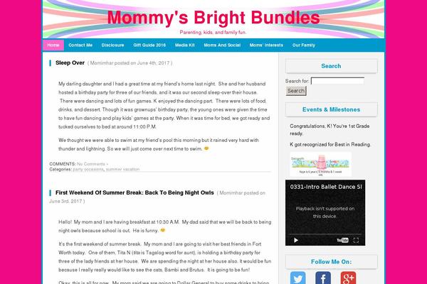 Site using Simple Follow Me Social Buttons Widget plugin