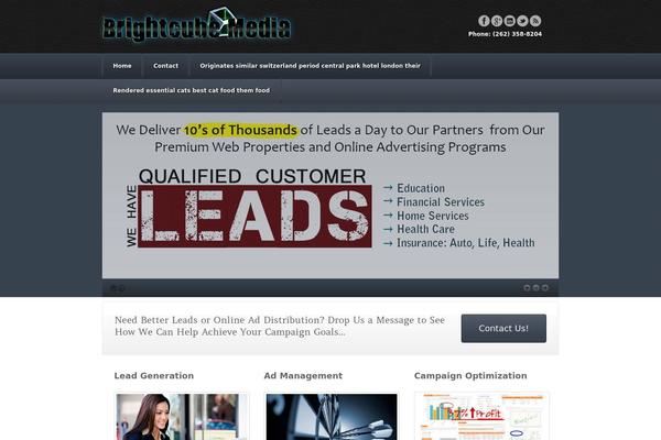 Akita theme site design template sample