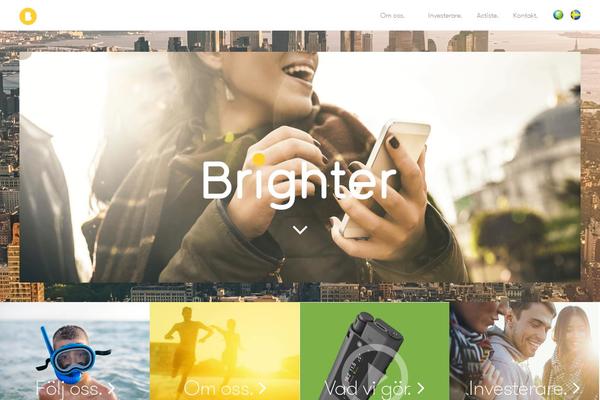 Zephyr theme site design template sample