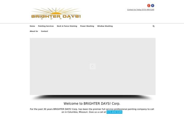 Pinpoint theme site design template sample