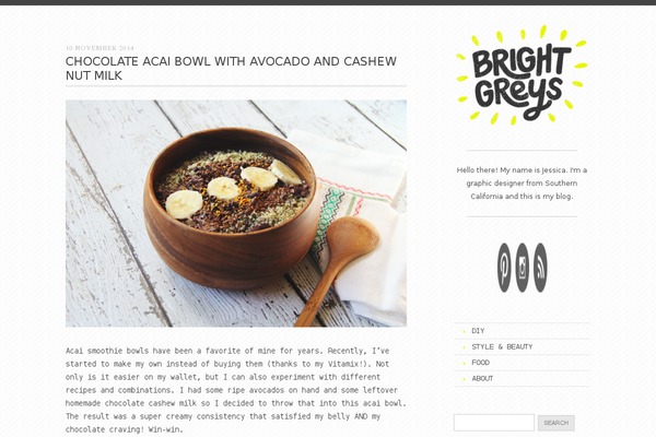 brightgreys.com site used Twentytwelve-child