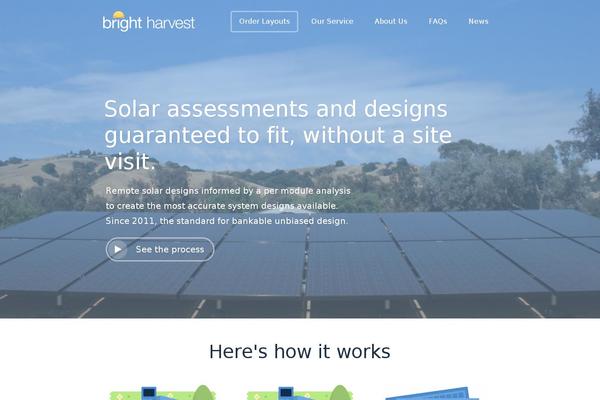 Bh theme site design template sample