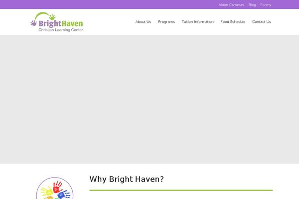 The7-child theme site design template sample