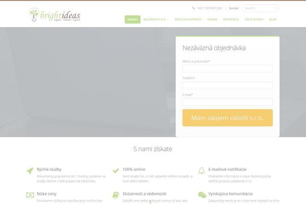 Porto theme site design template sample