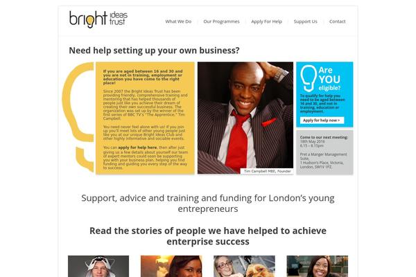 brightideastrust.com site used Halsey