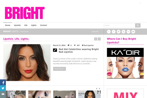 Observe theme site design template sample