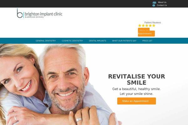 Brighton theme site design template sample