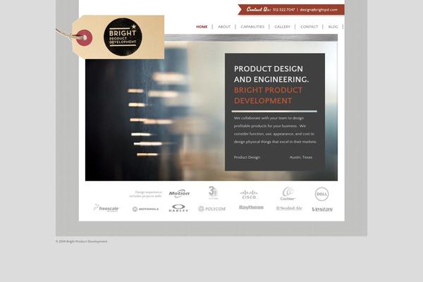 Journalist theme site design template sample