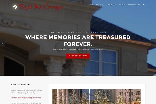 Story theme site design template sample
