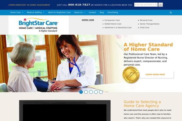 brightstarhealthcare.com site used Brightstarcare_main_v2014