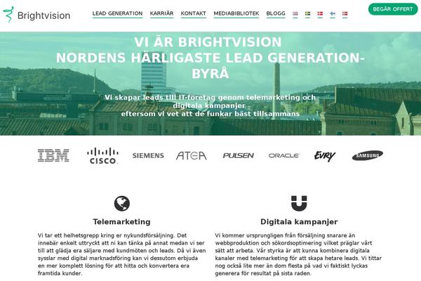 brightvision.com site used Brightvision