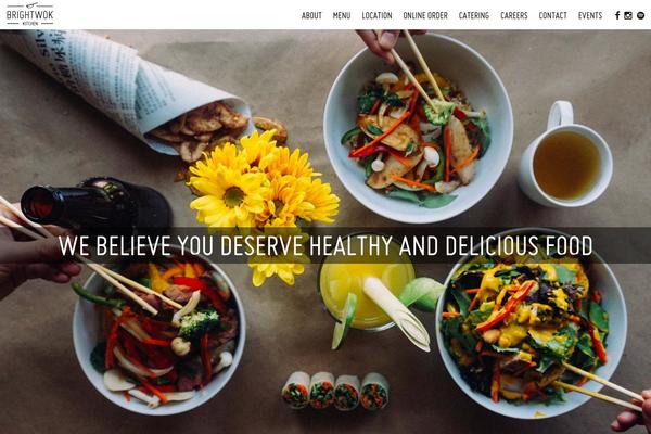 brightwok.com site used Clarity-theme