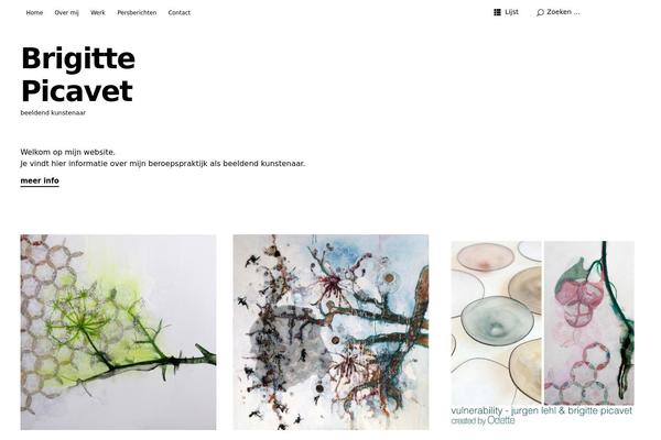 Ubud theme site design template sample