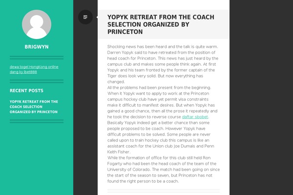Writr theme site design template sample